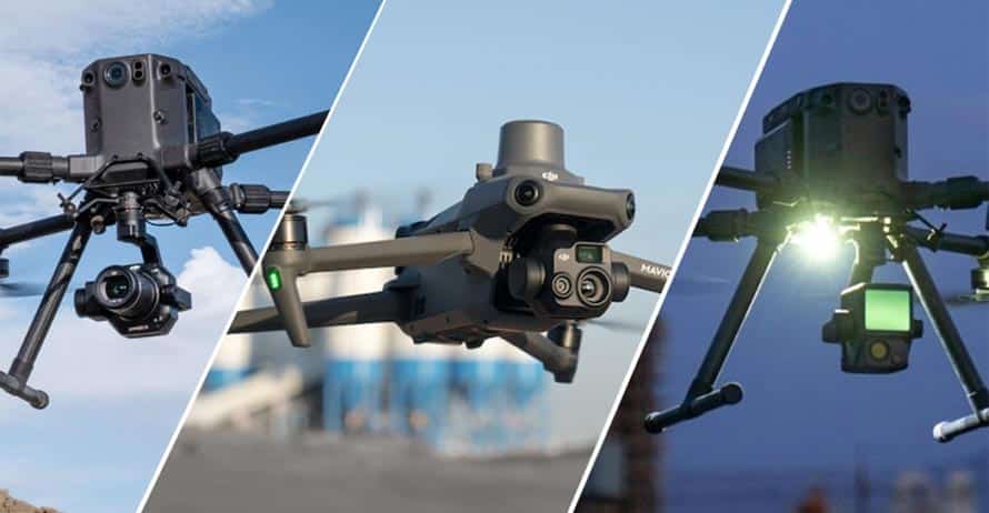 3 drones profesionales para topografia como parte de un top de mejores drones topograficos
