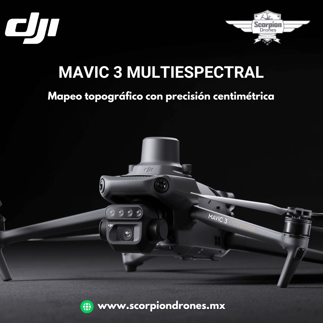 arte promocional de modelo tropografico de dron usado en el area de fotogrametría