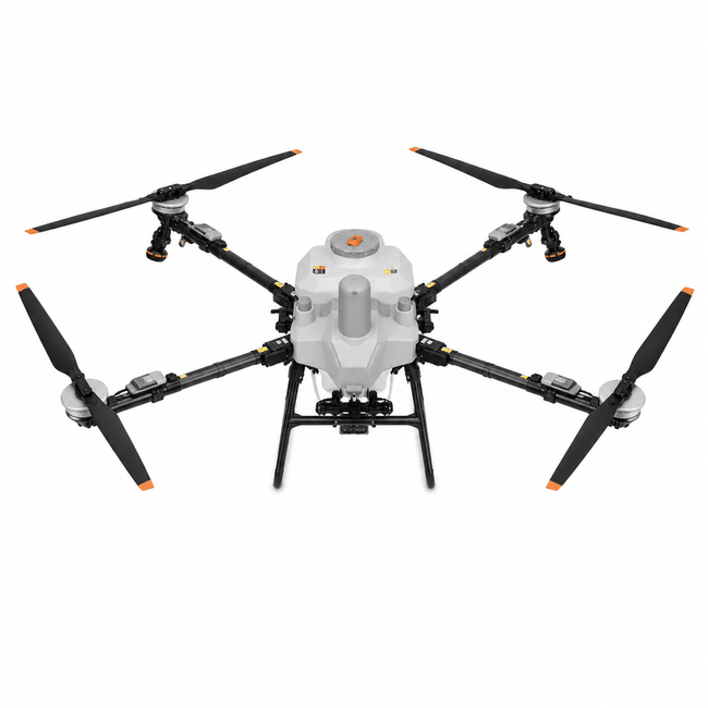 Dron fumigador DJI Agras T55 con sistema de pulverización agrícola